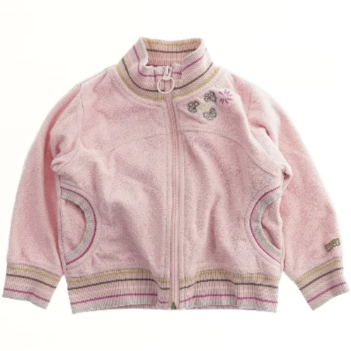 Lyserød trøje med lynlås fra Lego (str. 92)