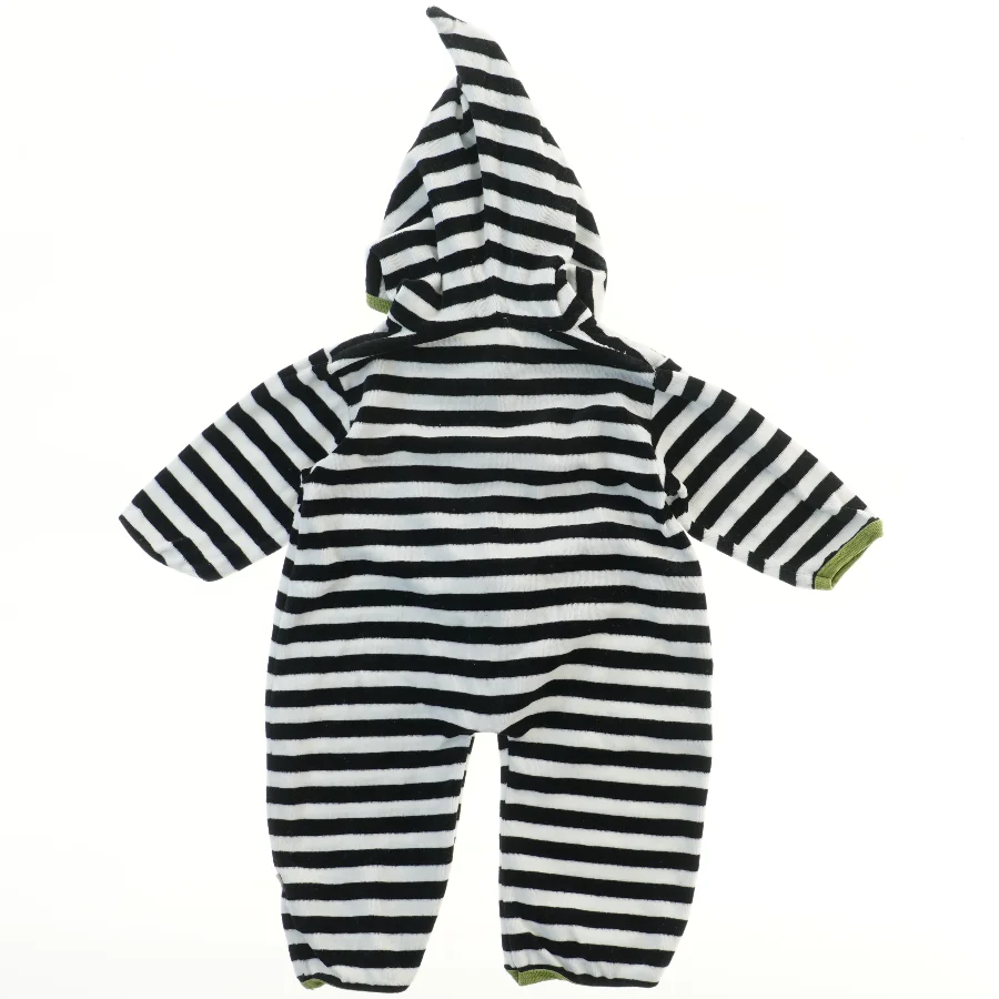 Stribet heldragt med hætte fra Halling (str. 62)