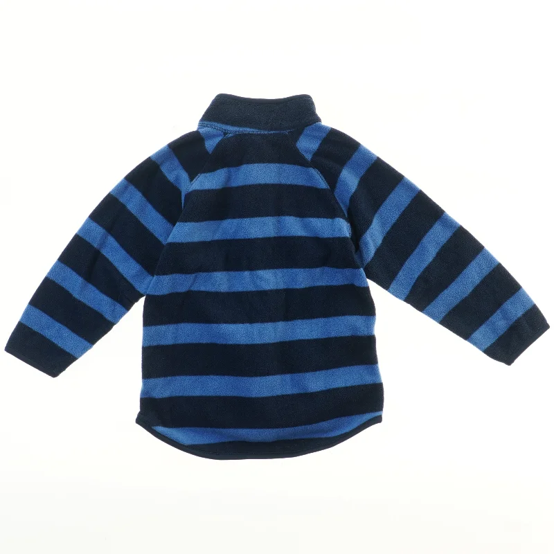 Stribet fleecetrøje fra H&M (str. 86)