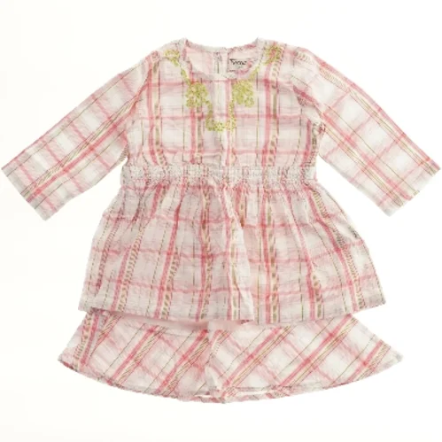 Børnekjole med tern fra BombiBitt (str. 86)