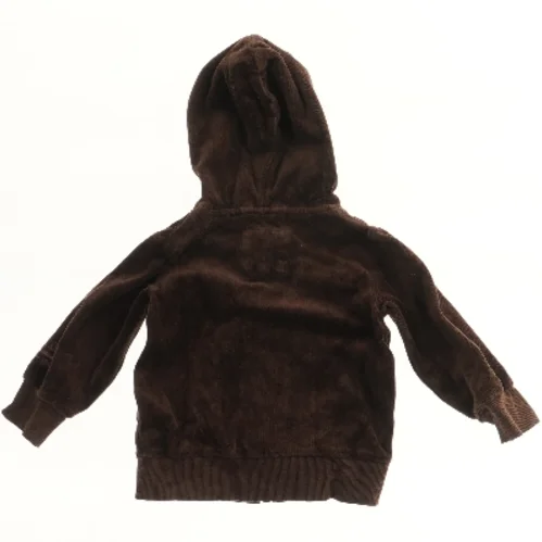 Brun trøje med lynlås fra H&M (str. 80)