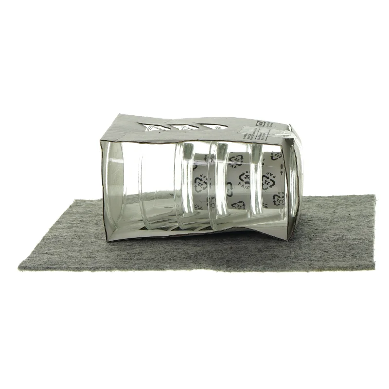 Lysestager 4 stk. fra Ikea (str. 9 x 9 x 14cm)