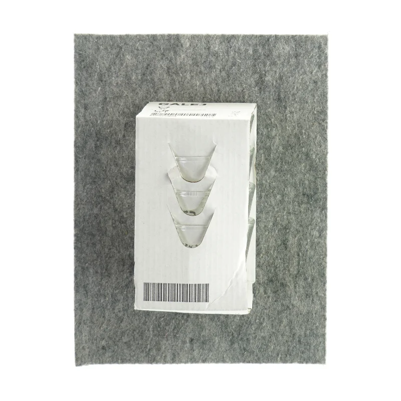 Lysestager 4 stk. fra Ikea (str. 9 x 9 x 14cm)