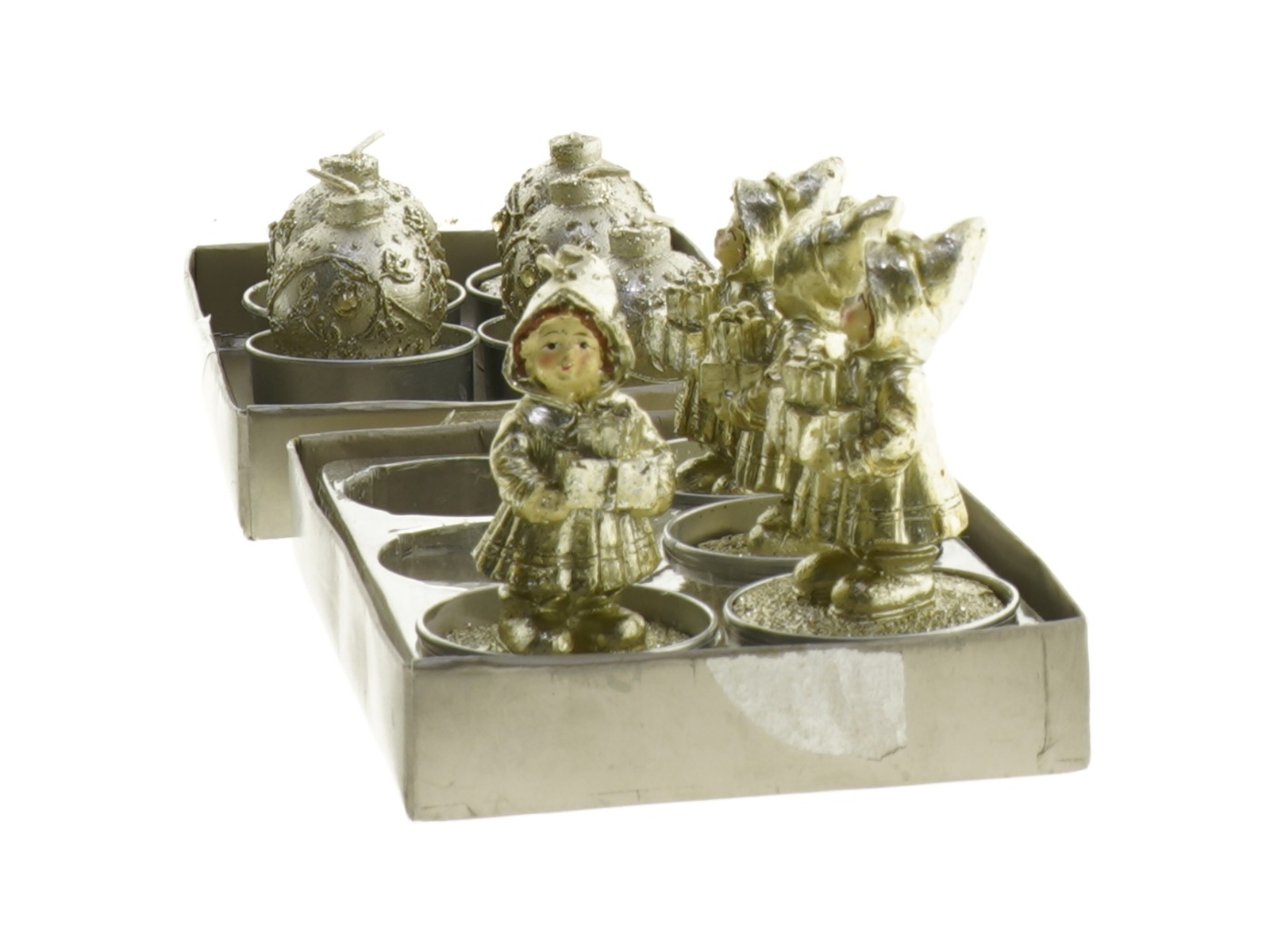 Guldfarvede julelys