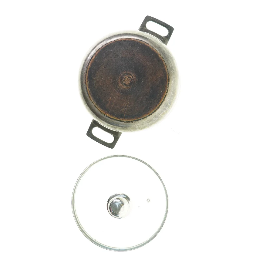 Gryde med låg fra Rebild (str. 23 x 11 cm)