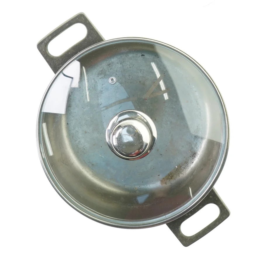 Gryde med låg fra Rebild (str. 23 x 11 cm)