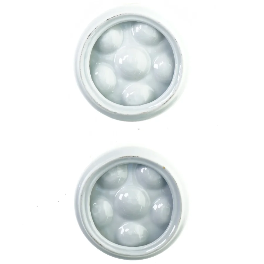 Snegletallerkener (str. 14 cm)