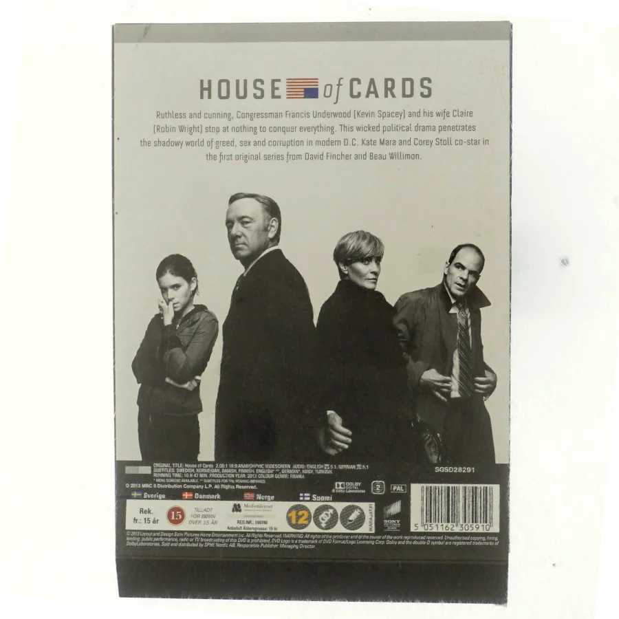 House of cards, first season