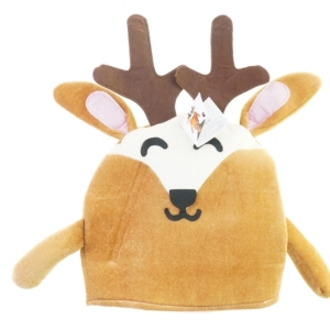 Hue med rensdyr fra Tiger (str. 29 x 26 cm)