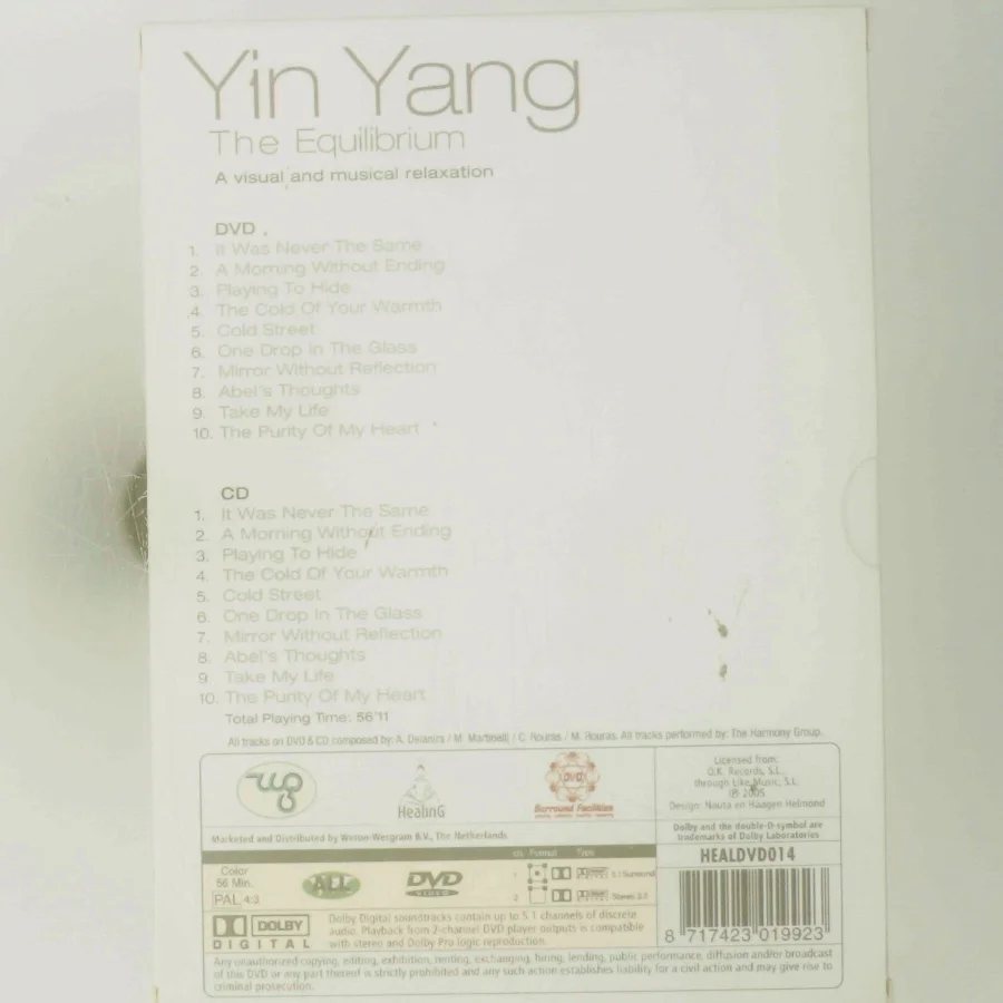 Yin Yang: The Equilibrium (DVD)