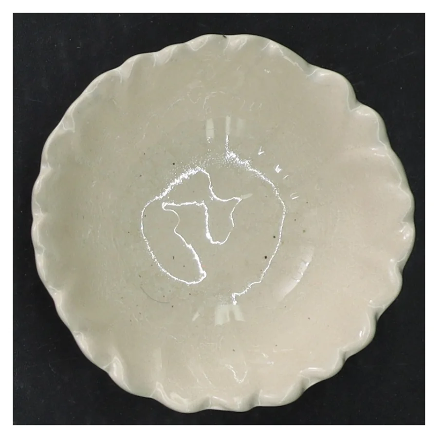 Hvide porcelænsskåle fra Søstrene Grene (str. Ø. 8 cm. 4 styk)