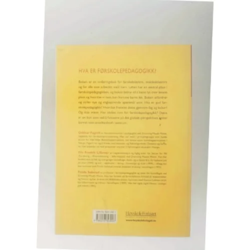 Hva er førskolepedagogikk? (Bog)