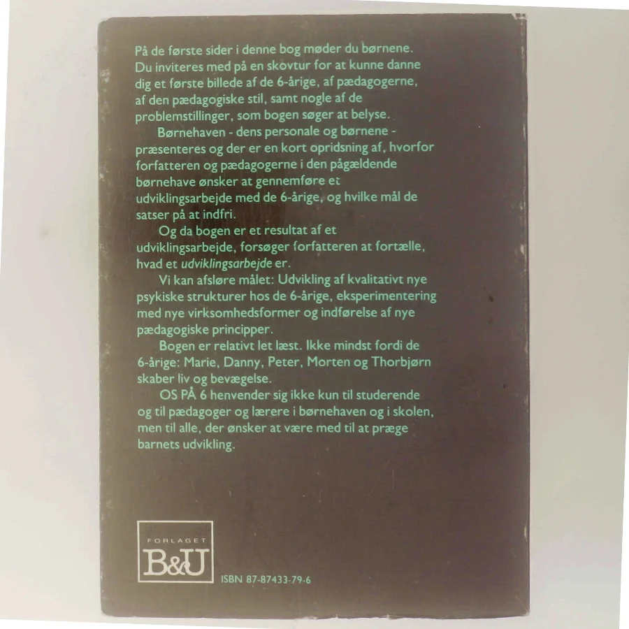 Os på 6 af Stig Broström (Bog)