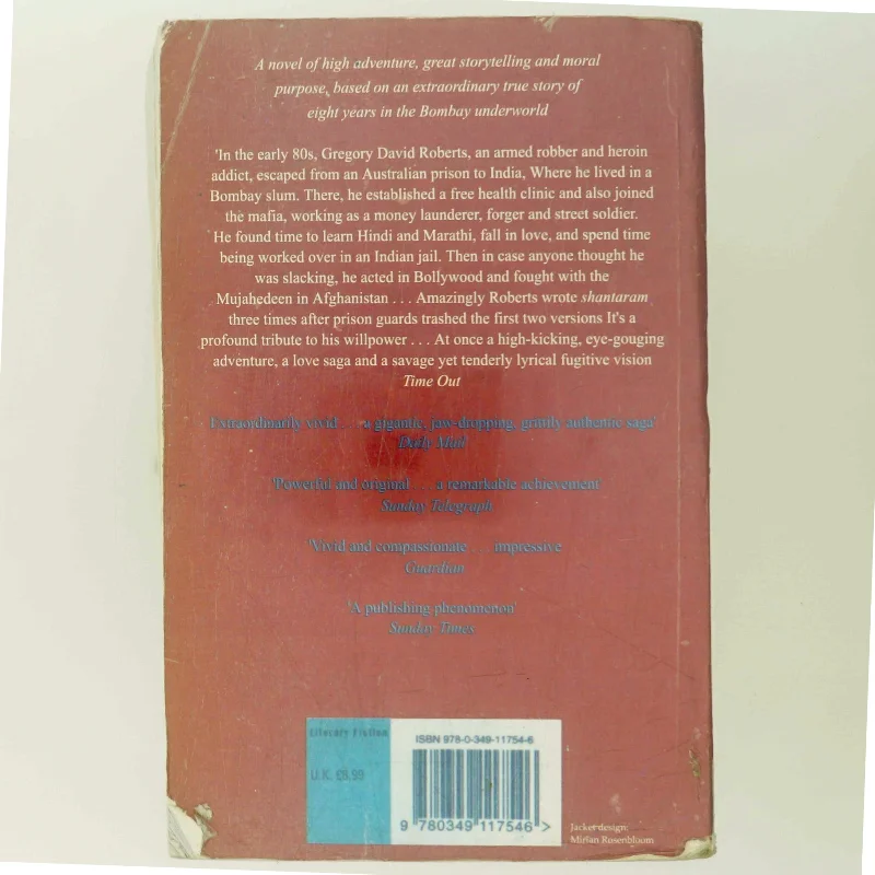 Shantaram af Gregory David Roberts (Bog)