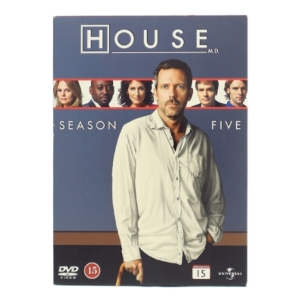 House Sæson 5 med Hugh Laurie (DVD)