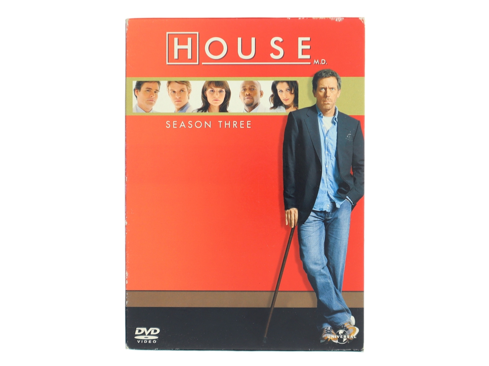 House Md Season 3 med Hugh Laurie (DVD)