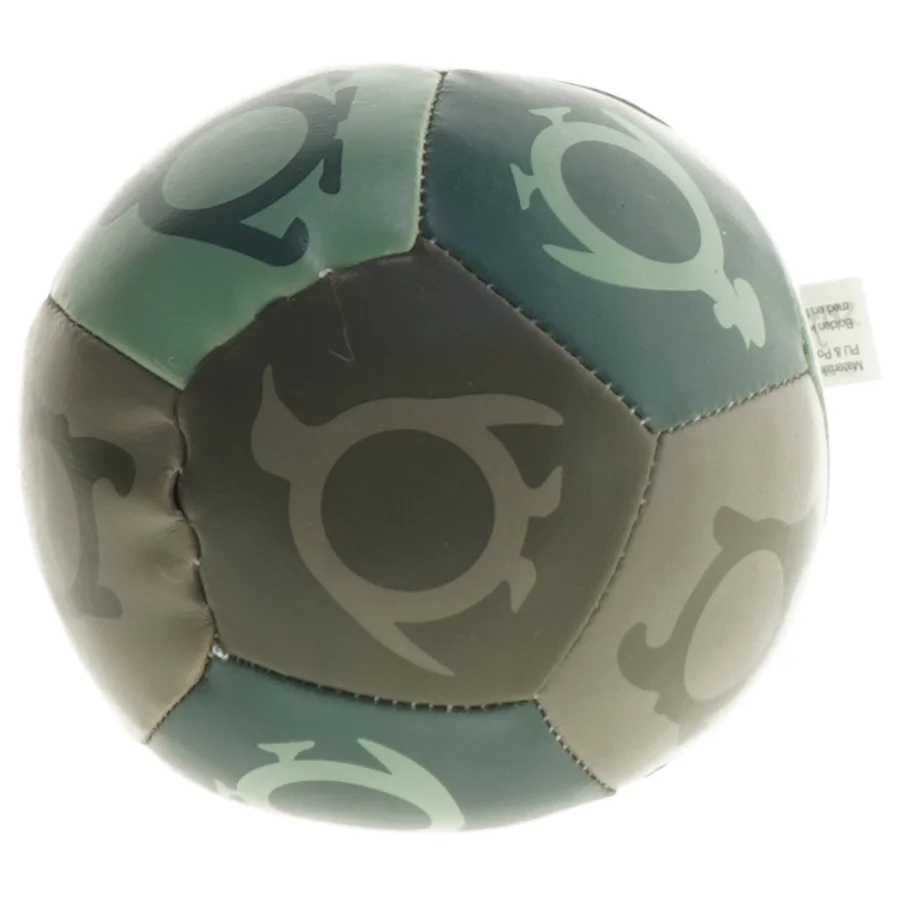 Blød fodbold med camouflagemønster fra Skofus (str. 9 cm)