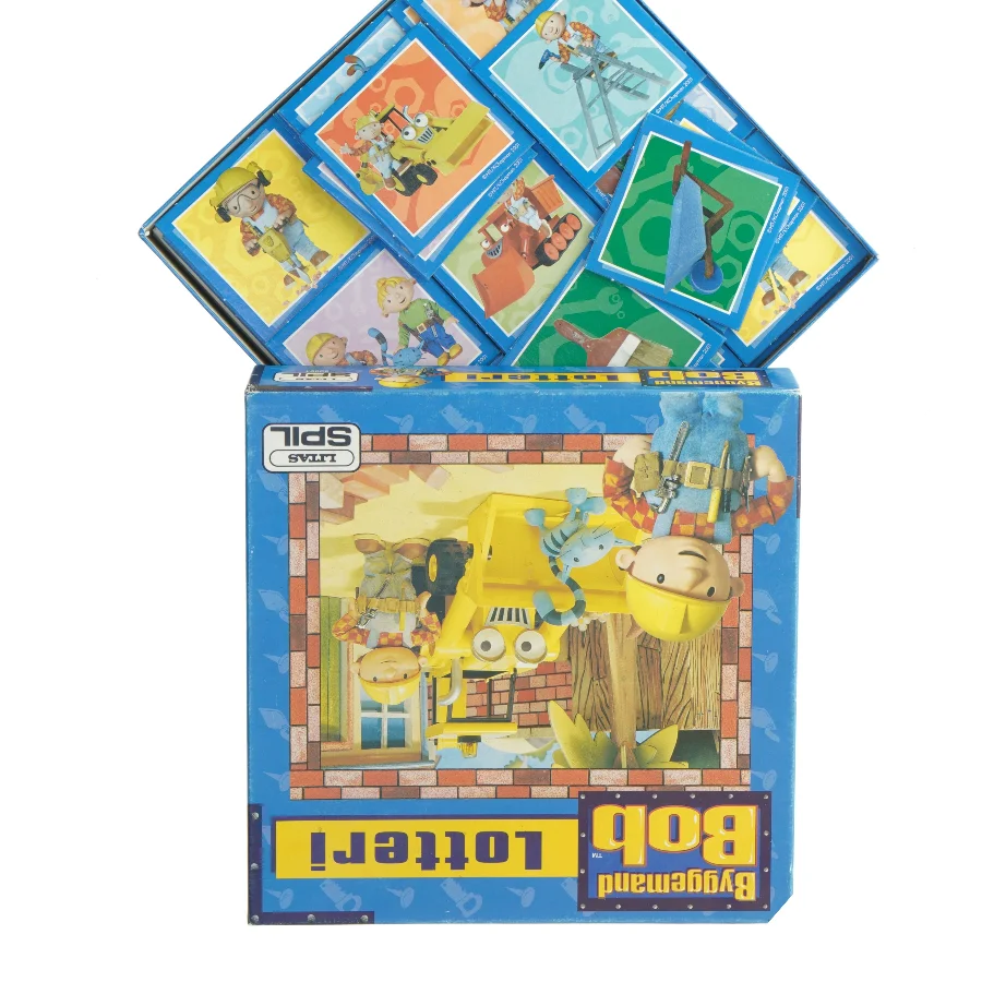 Byggemand Bob lotterispil fra Litas Spil