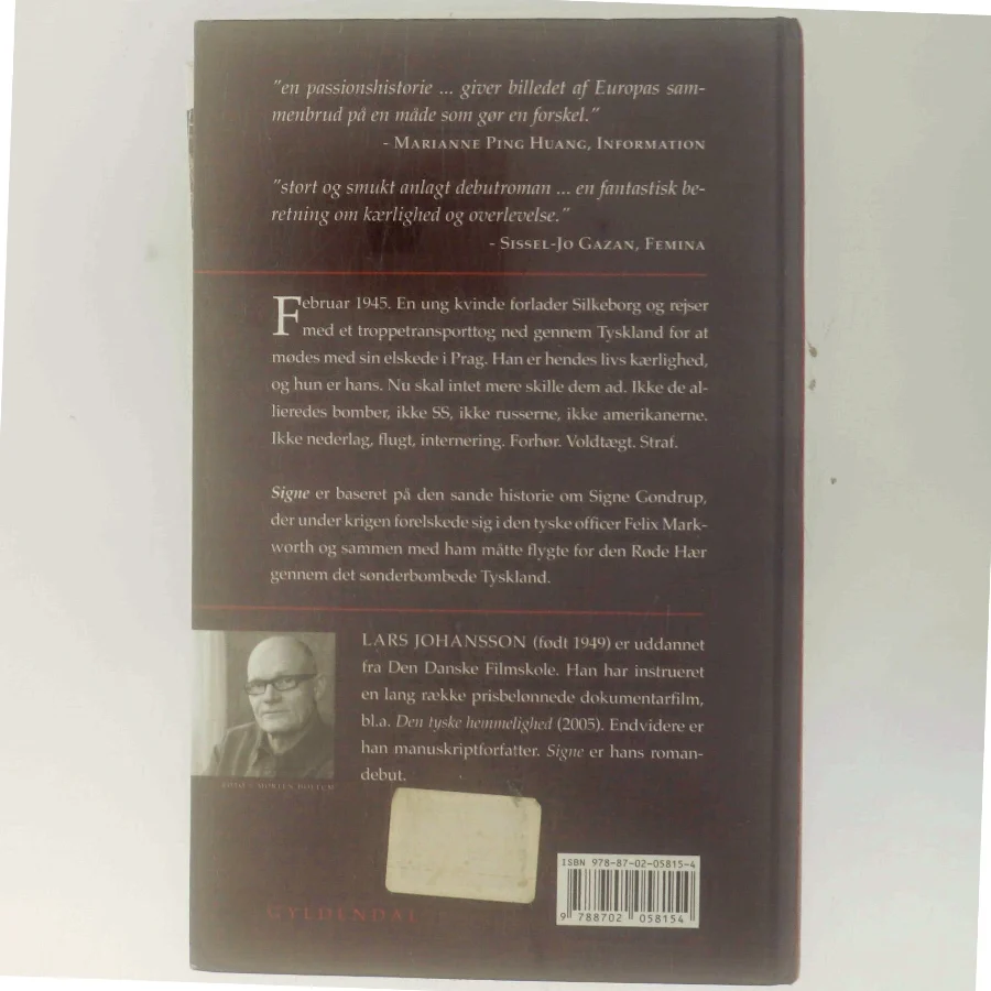 Signe : roman af Lars Johansson (f. 1949) (Bog)