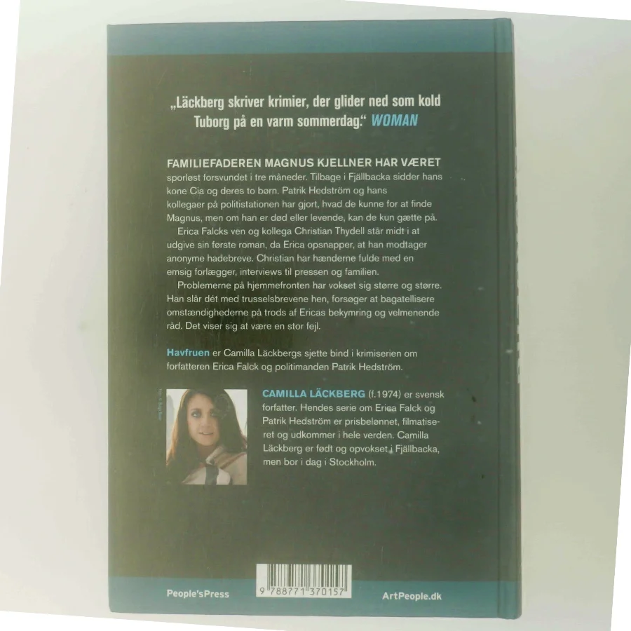 Havfruen : kriminalroman af Camilla Läckberg (Bog)