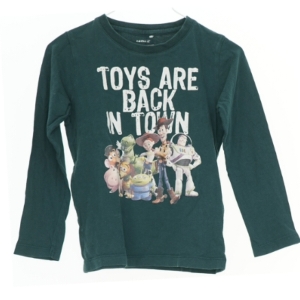 Børne langærmet T-shirt med Toy Story motiv fra Name It (str. 110)