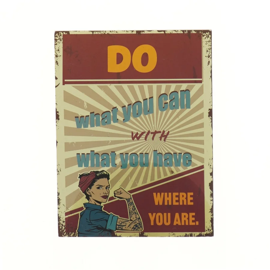 Do what you can billede (str. 24x18 cm)