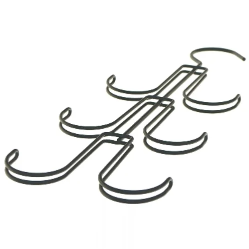 Hatteholder med kroge (str. 37 cm)