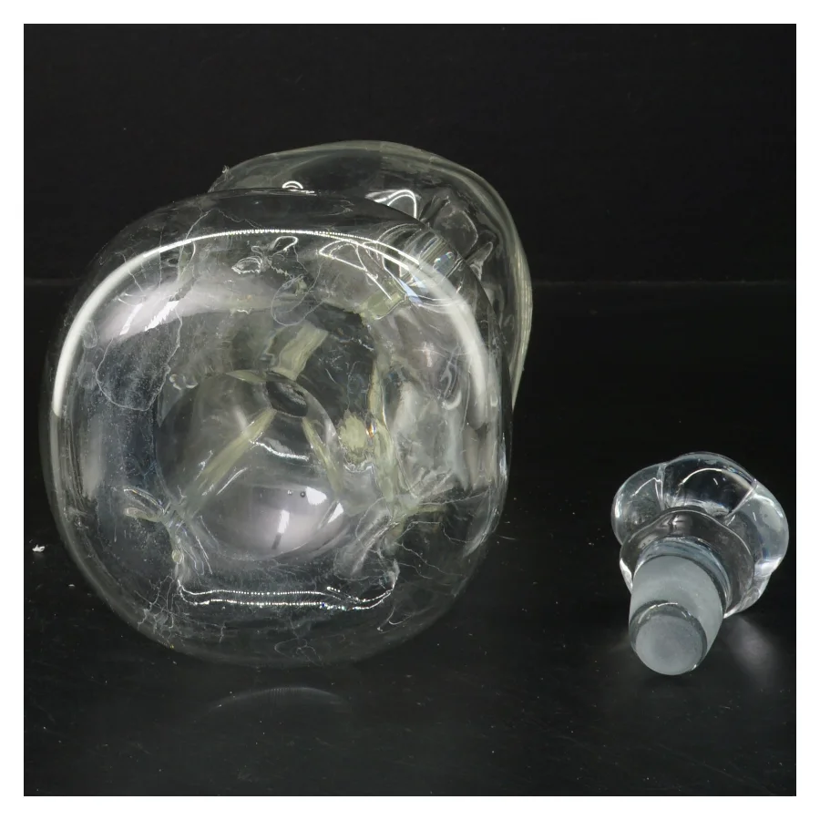 Klukflaske med prop (str. 32x11 cm)