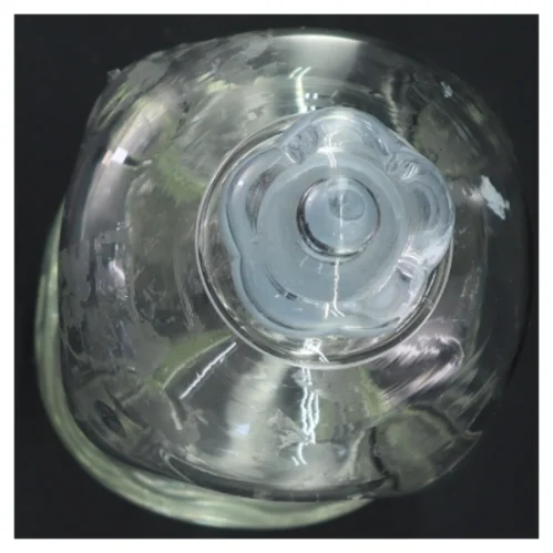 Klukflaske med prop (str. 32x11 cm)