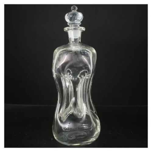 Klukflaske med prop (str. 32x11 cm)