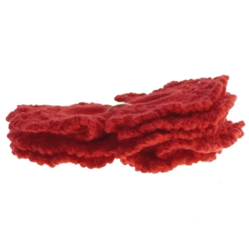 8 Hæklede servietringe (str. 8 styk, ø 3 cm)