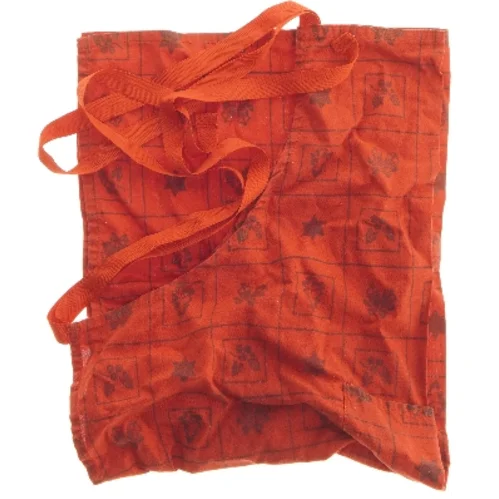 Nyr Orange forklæde med print (str. 66x78 cm)