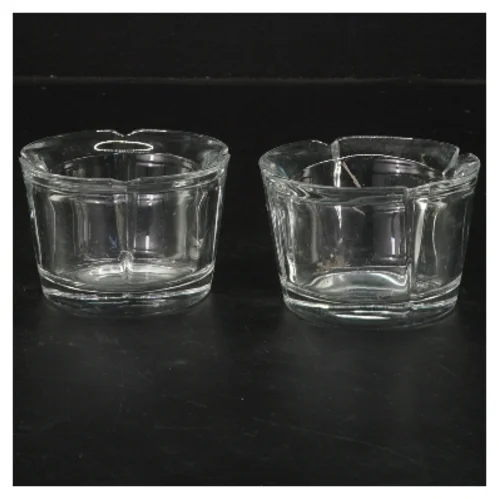 Glas lysestager fra Rosendahl (str. 8x5 cm)