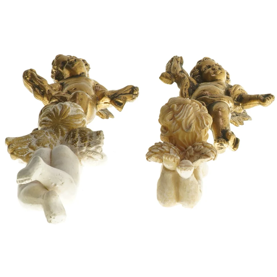 Sæt af englefigurer (str. 9-15 cm)