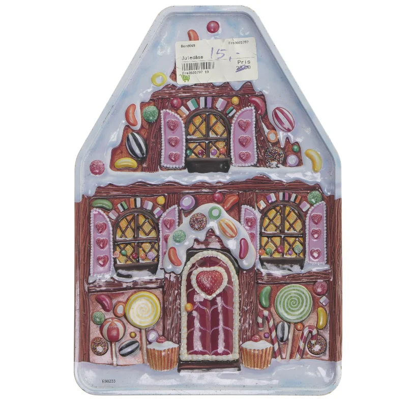 Juledekorationsdåse (str. 28x19,5 cm)