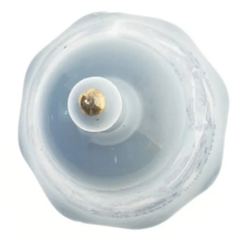 Blå porcelænsklokke (str. 14 cm)