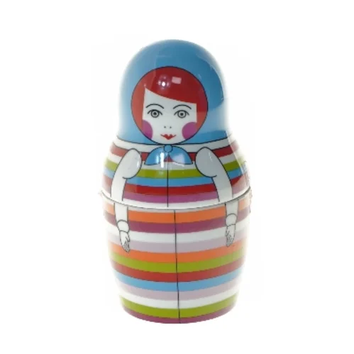 Ny sparebøsse i porcelæn kan åbnes midt på (str. 20 cm)