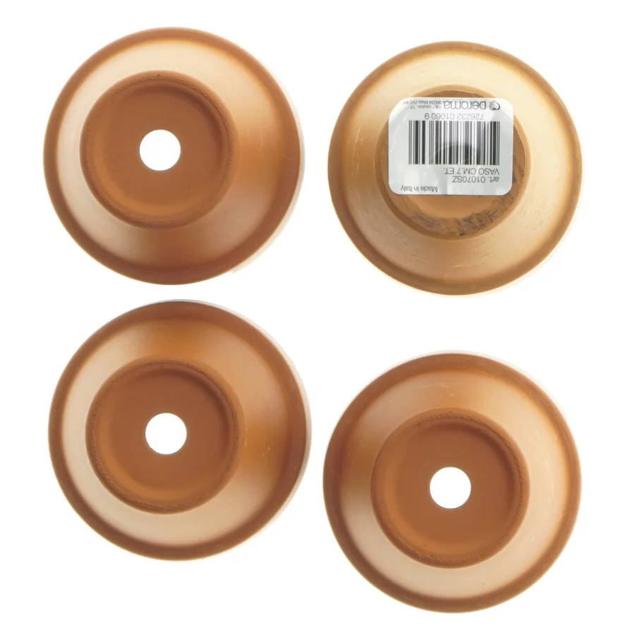 Små nye lerpotter (str. 4 stk Ø 7 cm)