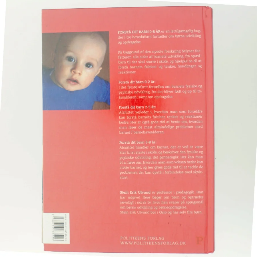 Forstå dit barn - 0-8 år af Stein Erik Ulvund (Bog)