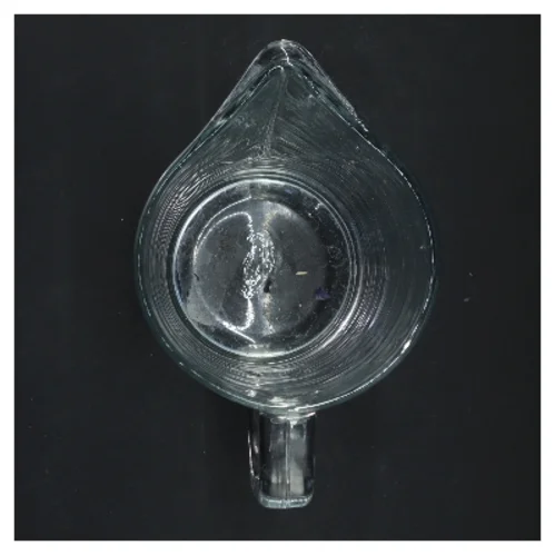 Glaskande med hank (str. 19x10 cm)