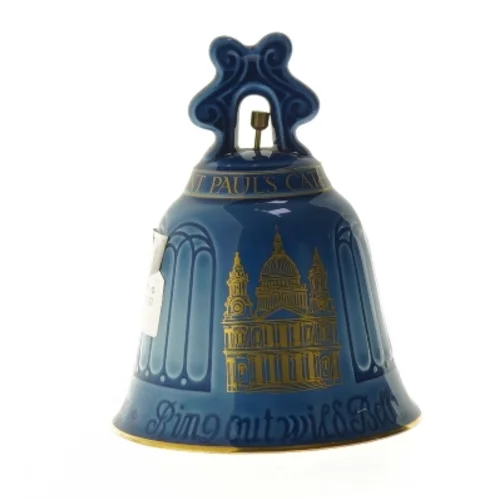 Porcelæns juleklokke fra Bing Og Grøndal (str. 13 cm)