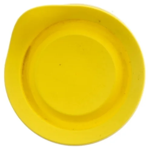 Ny Gul Tupperware skål (str. 13,5x9 cm)