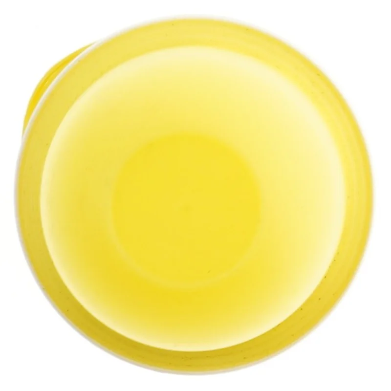 Ny Gul Tupperware skål (str. 13,5x9 cm)