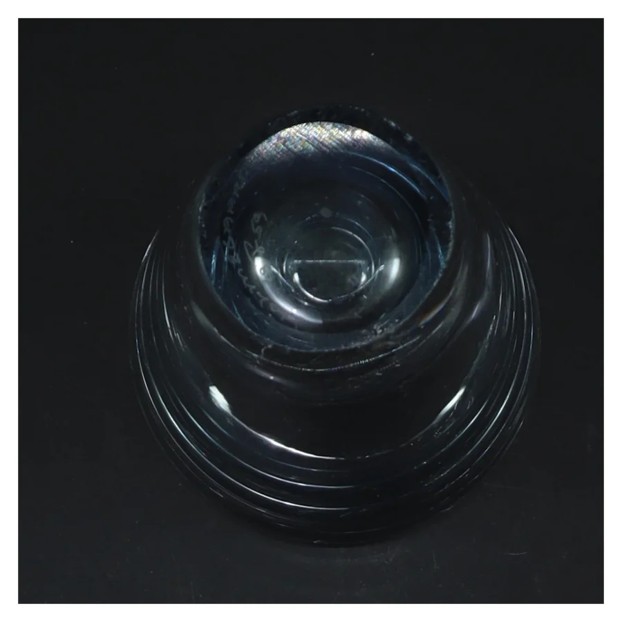 Glasvase fra holmegaard(str. 13,5 cm)