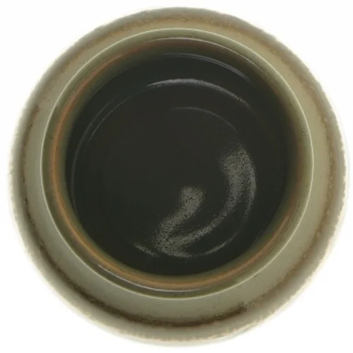 Keramik krukke til evt. Marmelade med låg (str. 13 cm)