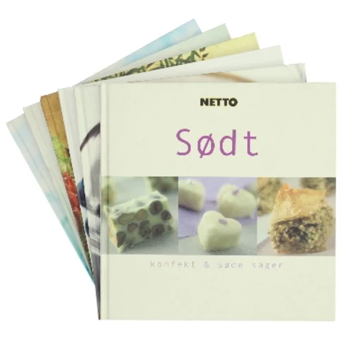 6 nye netto bøger nl. Sødt af <Bogens forfattere> (Bog)