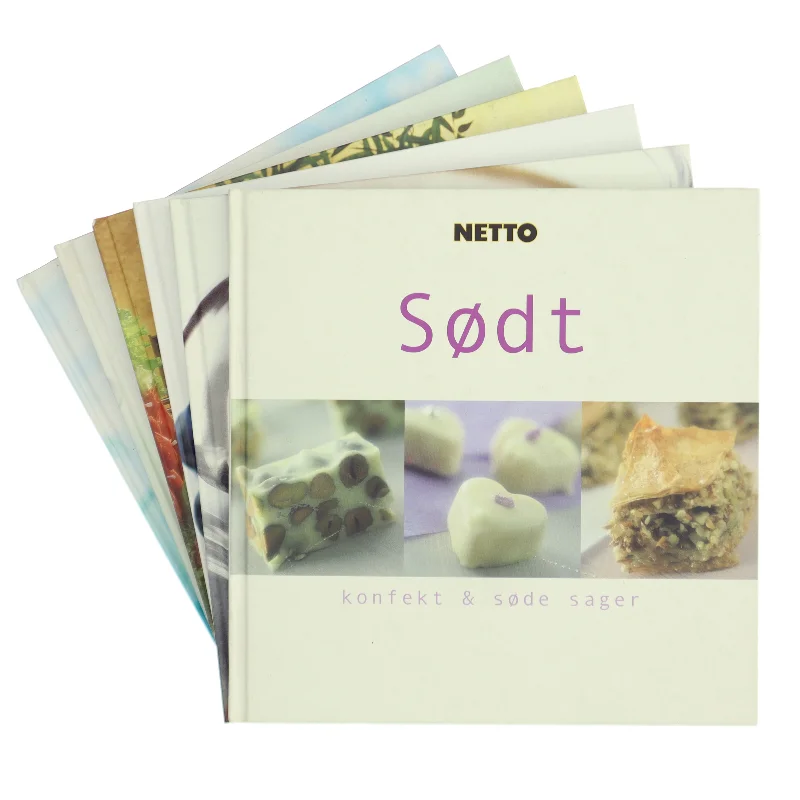 6 nye netto bøger nl. Sødt af <Bogens forfattere> (Bog)