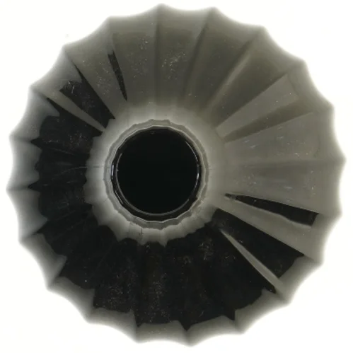 Sort riflet vase (str. 20 cm)