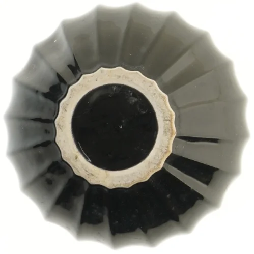 Sort riflet vase (str. 20 cm)