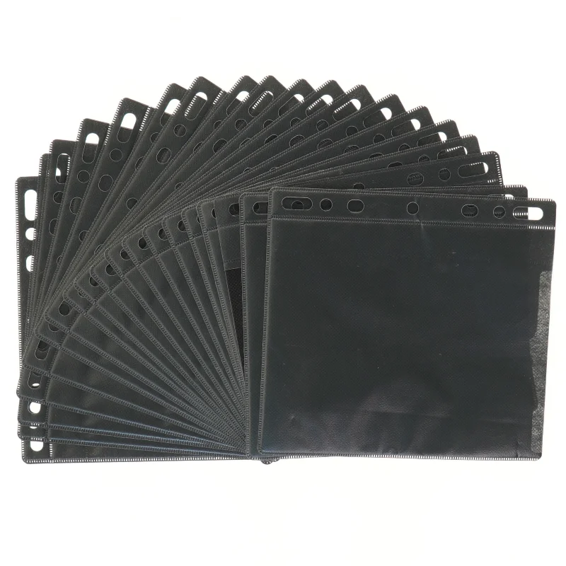 Plastlommer med huller (str. 19x17,5 cm, 19 styk cm)